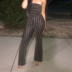 Glitter Fashion Nova Jumpsuit